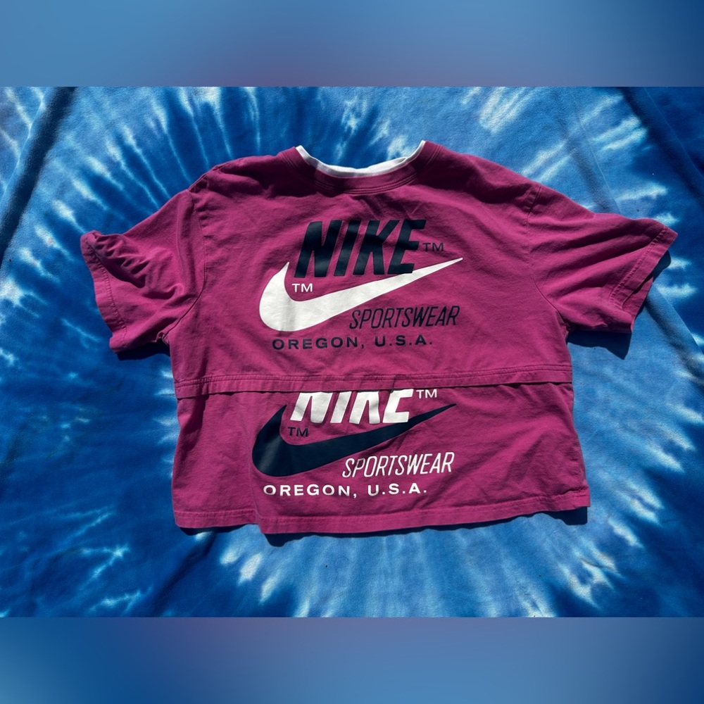 Nike cropped shirt